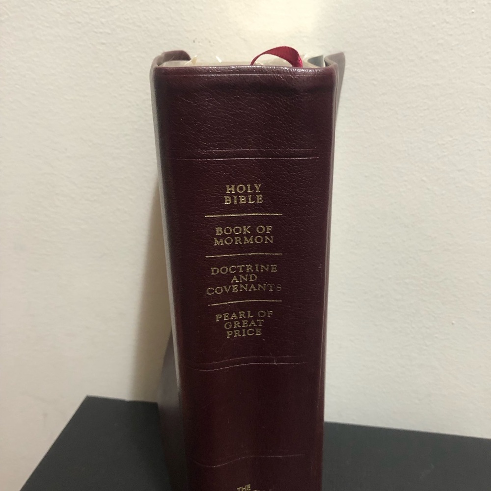 Quadruple Combination Bendable Burgundy Leather 1993 by Norman Petersen
